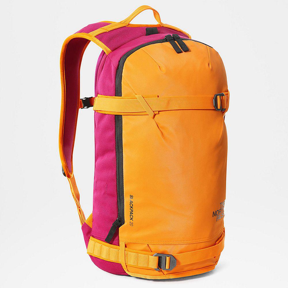 The North Face Slackpack 2.0 Daypack Ανδρικα Σακιδιο Πλατησ - Πορτοκαλι / Ροζ (EQOS20758)